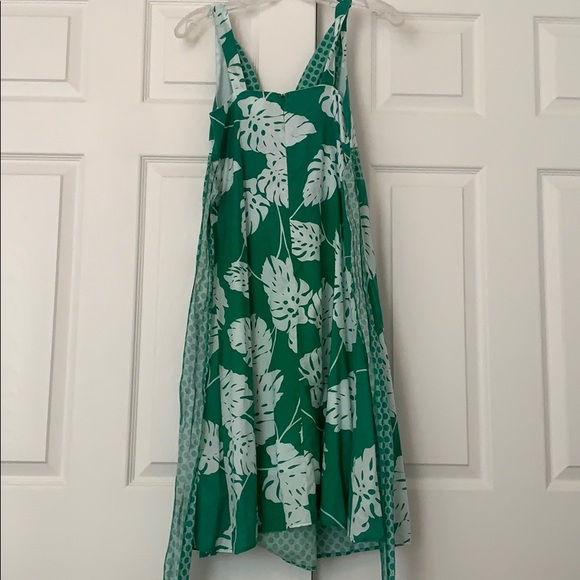 Green floral dress - Picture 3 of 3
